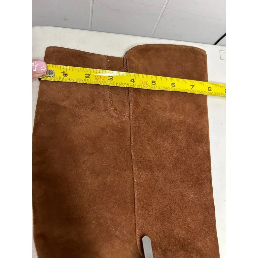 Sam Edelman Women's Brown Taylin Boots in Size 10 with extra calf space. NWOB